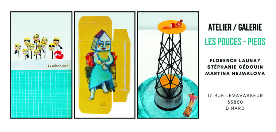 flyer galerie Les Pouces Pieds