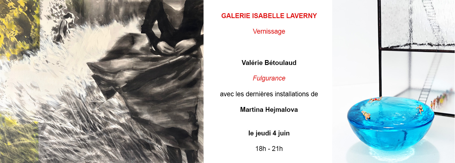 Exposition Valérie Bétoulaud et Martina Hejmalova